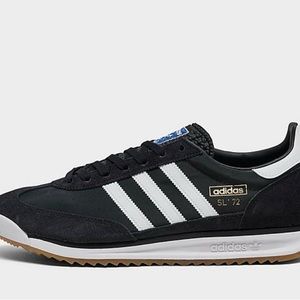 Brand new with tags Adidas SL72 sneakers. Black/white. Size 6.5 (men’s), 39 1/3